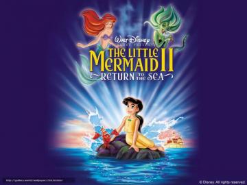 Wallpaper The Little Mermaid Return To Sea