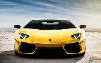 Lamborghini Aventador Gold
