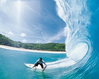 Surfing At Malibu During Full Moon Nights A Real Treat Toponga Beach