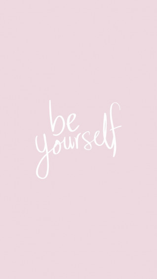 Pink Inspirational Quote Aesthetic Wallpaper