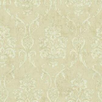 Om91901 Light Blue Damask Domenico Raymond Waites Wallpaper