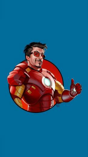 Animated Iron Man iPhone Wallpaper
