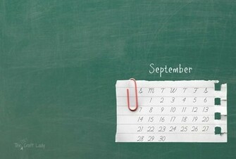 September Desktop Background Back To School