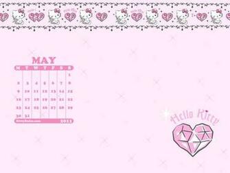 Hello Kitty May Desktop Calendar Wallpaper Kittyrulez