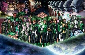 Green Lantern Corps By Adamwithers
