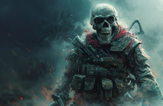 Skull Soldier Wallpaper HD