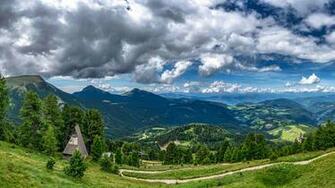 Photo Italy Bolzano Nature Mountains Sky Scenery Trees