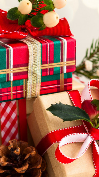 Wallpaper Christmas New Year Gifts 4k Holidays