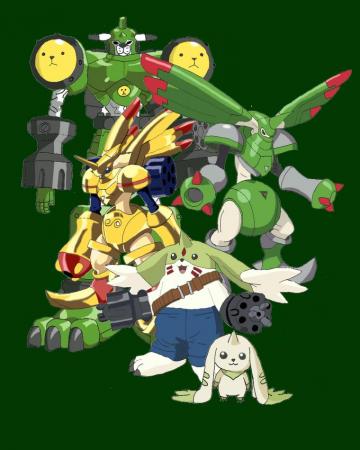 Digivolving Terriermon By Racookie3