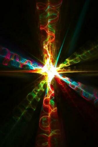 Rainbow Explosion Phone Wallpaper iPhone Wp Vol