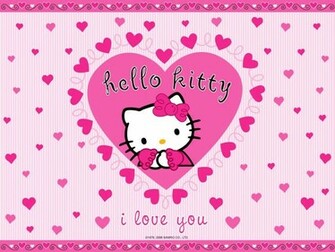 Hello Kitty Love Wallpaper Picture