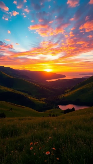 Pretty Scenery Background