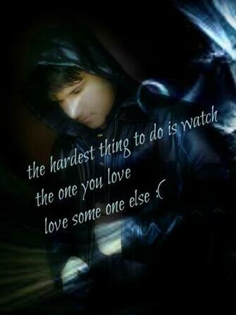 Wallpaper And Girl In Love Alone Crying Face
