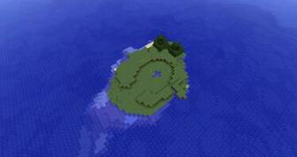 Herobrine Island Minecraft HD Wallpaper Of