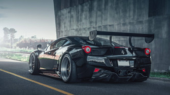 Black Car HD Wallpaper