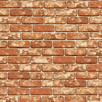 Self Adhesive Wallpaper Brick Vintage Shabby