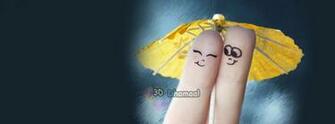 3d Wallpaper HD Timeline Valentines Day Fingers Art Pictures