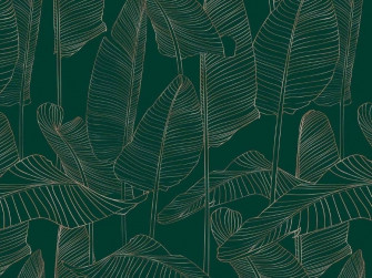 Banana Leaf Wallpaper About Murals