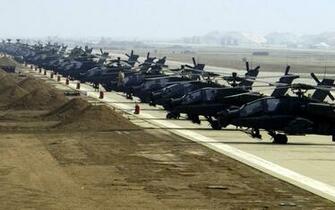 Military Helicopters Apache Longbow HD Wallpaper Army
