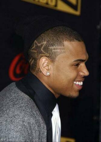 Chris Brown Star Haircut Fashion Trends