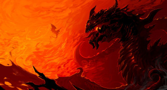 Mythical Dragon Wallpaper