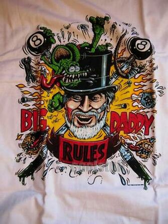 Cool Stuff Rat Fink Ed Big Daddy Roth Auto Design Tech