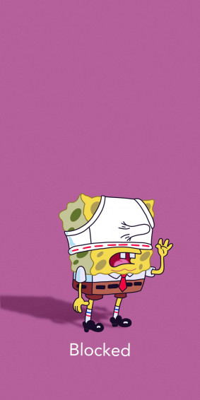 Spongebob Blocked Meme Xw95tbxzormg0997 Wallpaper