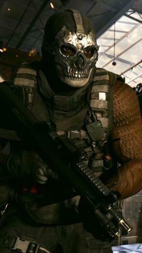 Ghost Cod Modern Warfare Season Soldiers 4k iPhone
