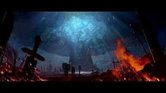 Teldrassil Burns To Use Hq Animated Background Video
