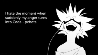 The Moment When Suddenly My Anger Turns Into Code Pcbots Wallpaper