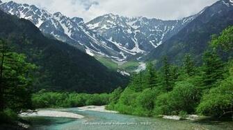 Wallpaper Kamikochi Nature Background Scenic For Desktop