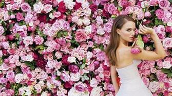 Bed Of Roses High Quality And Resolution Wallpaper On