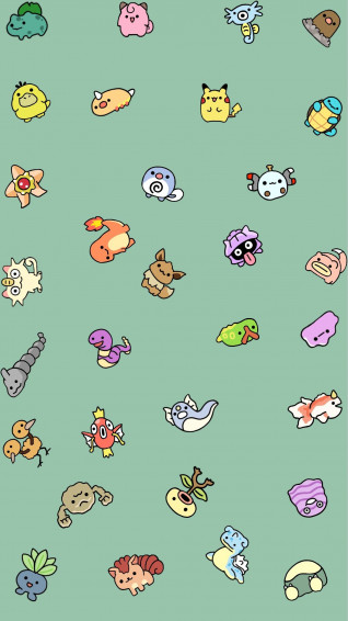 Cute Pokemon iPhone Wallpaper