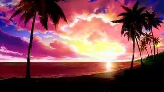 Seascapes Palms Wallpaper