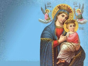 Mother Mary Wallpaper