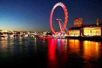 London Eye Millennium Wheel HD Wallpaper Background