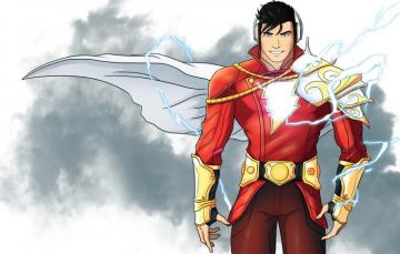 Wallpaper Fiction Art Superhero Dc Comics Shazam Captain