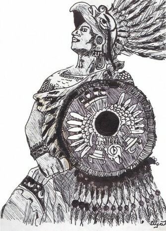 Go Back Image For Aztec Warrior Wallpaper