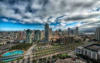 San Diego Cityscape Wallpaper World