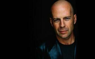Bruce Willis Portrait Widescreen Wallpaper Wide Net