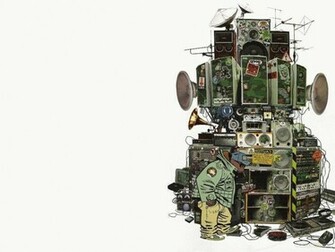 Gorillaz Studio Wallpaper