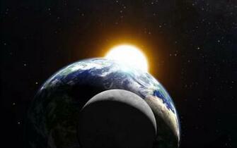 Earth And Moon Wallpaper Background Photos Image Pictures