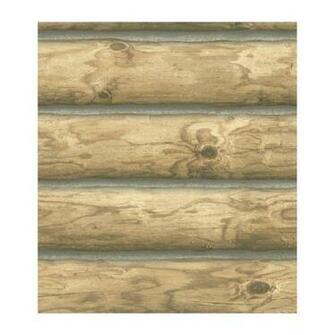 Log Cabin Wallpaper