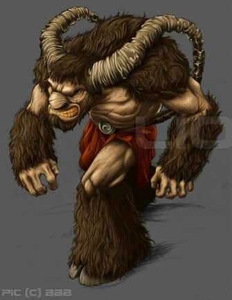 Outstanding Minotaur Wallpaper