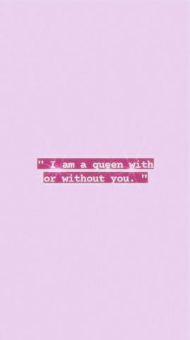 Sassy Pink Baddie Wallpaper In Pretty Girl Quotes