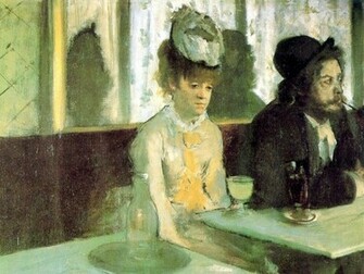 My Wallpaper Artistic Degas L Absinthe
