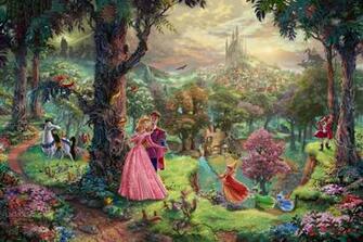 Sleeping Beauty Computer Wallpaper Desktop Background