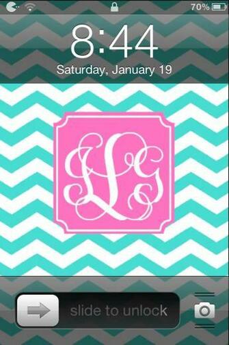 Monogram iPhone Wallpaper Diy S I Have To Try