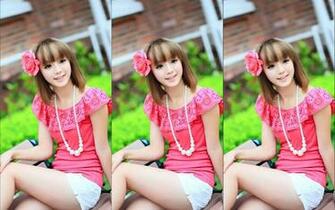 Flower Girl Yellow Poetry Desktop Wallpaper Chinese Girls