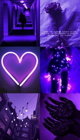 Purple Aesthetic Phone Wallpaper Top
